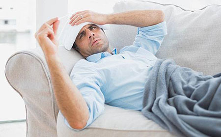 带状疱疹症状-发热